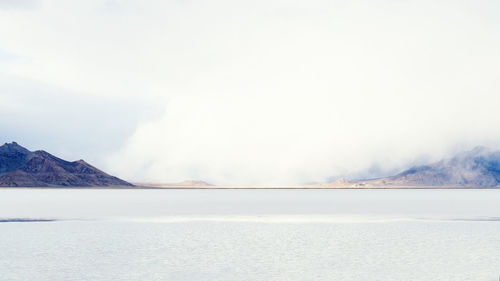 Snow covered landscape