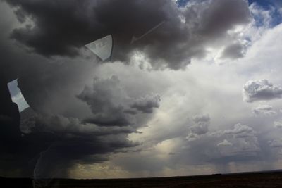 Low angle view of clouds in sky