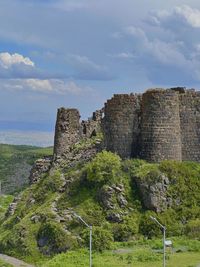 Old ruins against sky