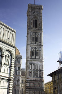 Low angle view of historic building against sky