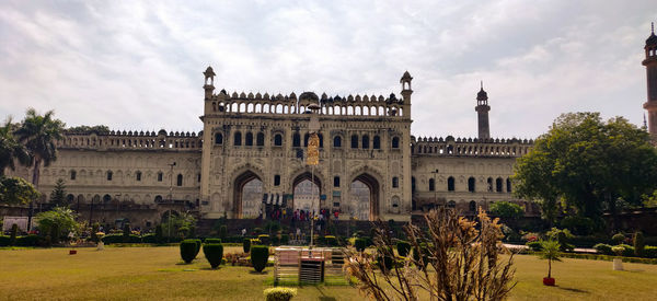 View of historical building against sky in city