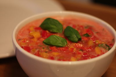 Close-up of salad in bowl