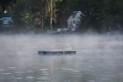 Built structure in water