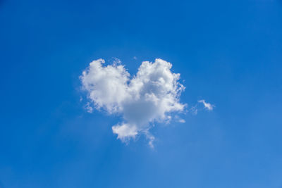 Low angle view of clouds in sky