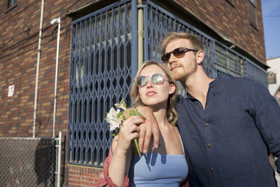 Portrait of a young couple