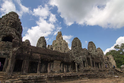 View of temple against sky