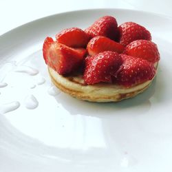 Close-up of dessert in plate