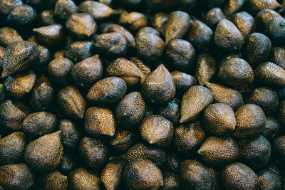 Full frame shot of fruits for sale at market stall