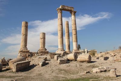 Old ruins  against sky