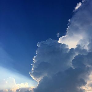 Low angle view of sky