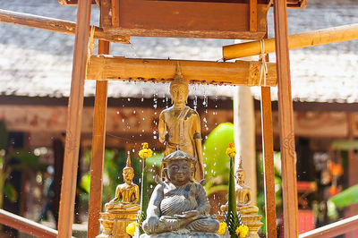 Statue of buddha in temple