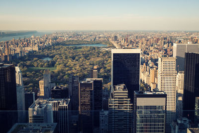 Aerial view of cityscape