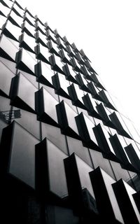 Low angle view of modern building