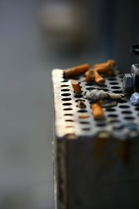 Close-up of cigarette