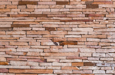 Full frame shot of brick wall