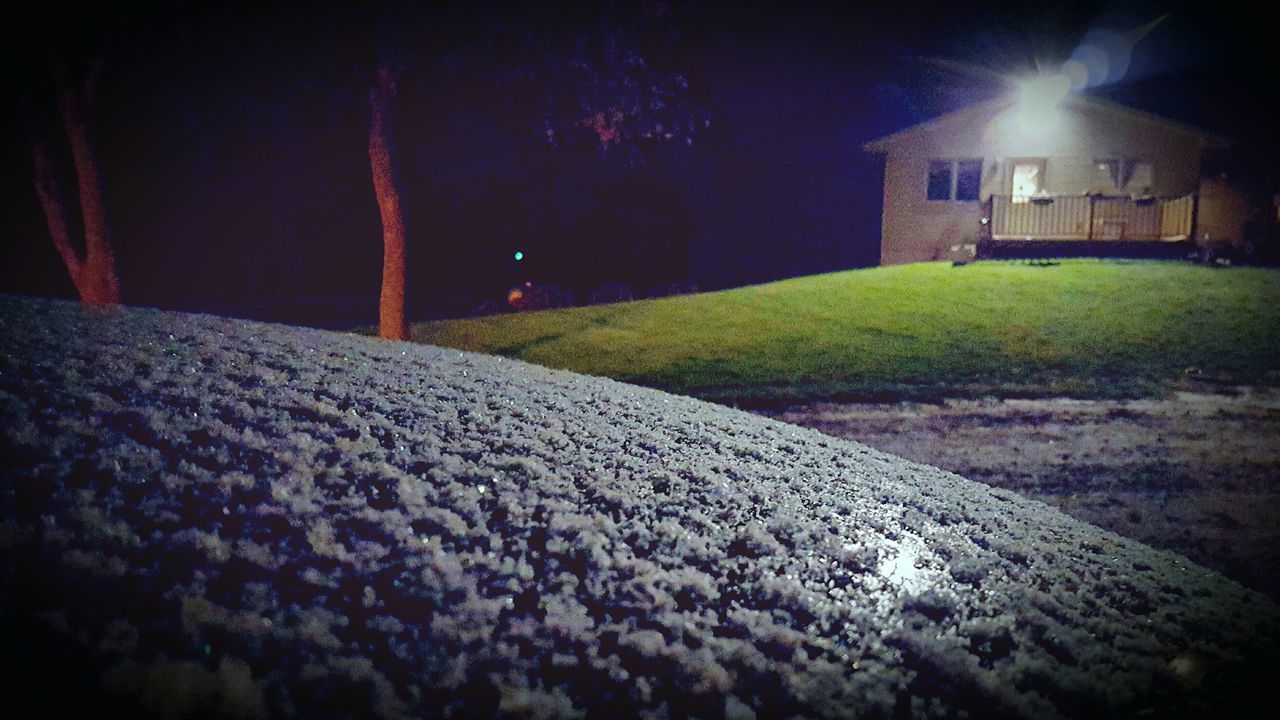 First snow of the season