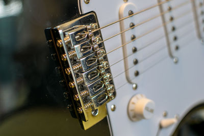 Close-up of guitar