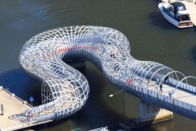 Ferris wheel in water