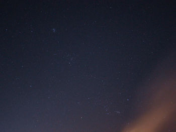 Full frame shot of star field