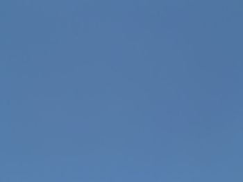 Low angle view of blue sky