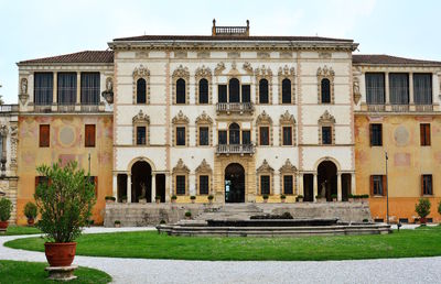 Facade of old building