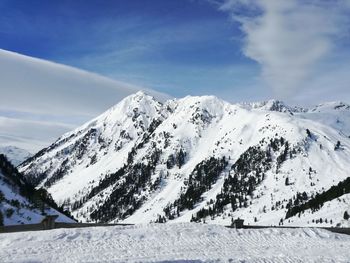 Stubaier alps in winter