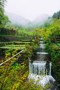 Scenic view of mountains