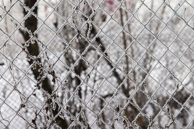 Full frame shot of chainlink fence