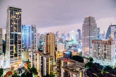 Skyscrapers in city