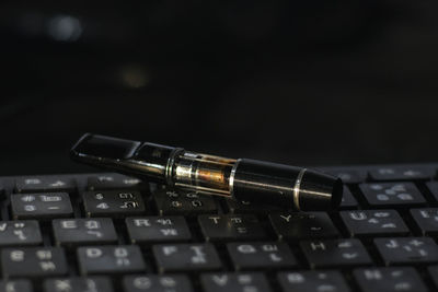 Close-up of computer keyboard