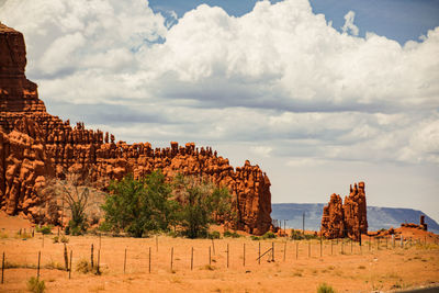 Panoramic view of landscape against sky