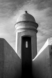 Low angle view of historical building against sky