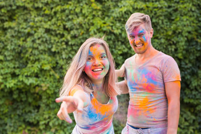 Portrait of a smiling couple