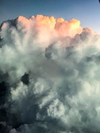 Low angle view of clouds in sky