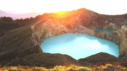 Kelimutu sunrise