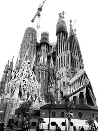 Low angle view of buildings against sky
