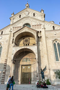 View of historic building against sky