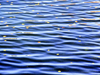 Full frame shot of rippled water