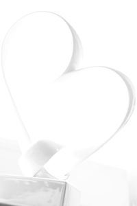 Close-up of coffee cup on white background