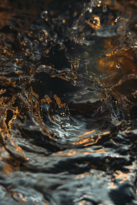 Full frame shot of rippled water