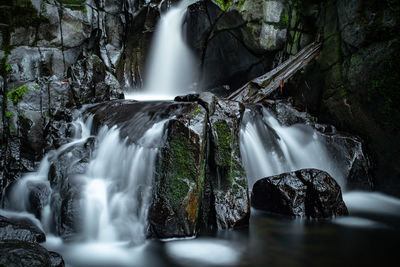 Waterfall in forest