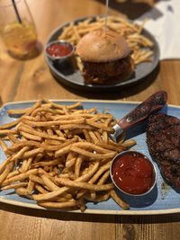 Stake and fries 