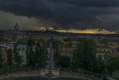 Cityscape against sky