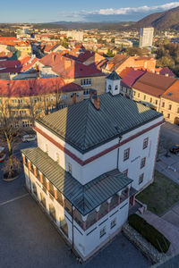 Buildings in city