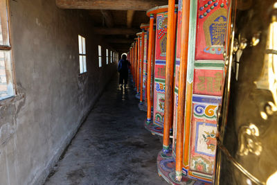 Corridor of building