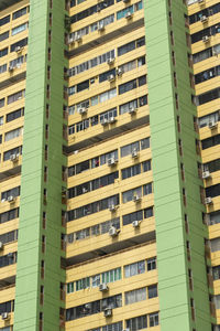 Low angle view of buildings in city