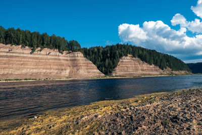 Panoramic view of landscape against sky