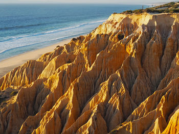 Panoramic view of beach