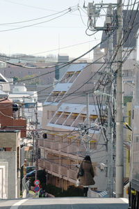 View of city against sky