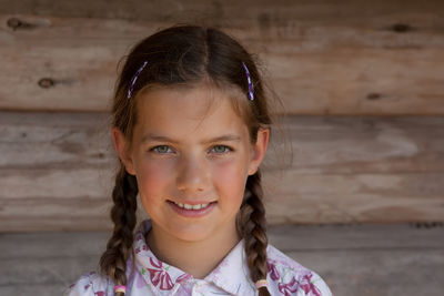 Portrait of a smiling girl